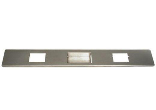 Plancha soporte Inox para velocidad 2 carriles