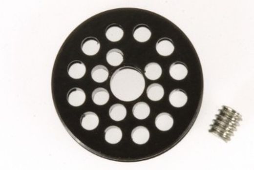 Polea 12 dientes para ejes de 3 mm