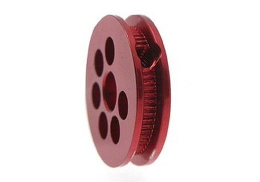 Polea aluminio de 10 mm p/eje 3mm