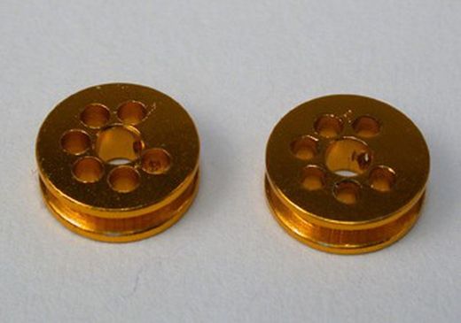 Polea Alumino mecanizado 6.5mm