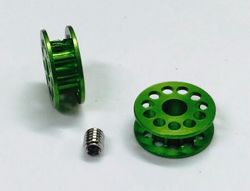 Polea dentada 11 dientes p/ejes 3 mm