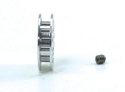 Polea dentada 14 dientes eje 3 mm