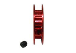 Polea dentada 15 dientes p/ejes 3 mm