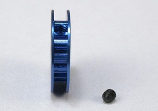 Polea dentada 16 dientes p/ejes de 3 mm