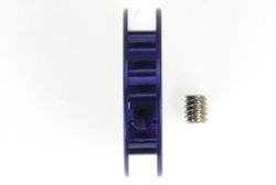 Polea dentada 16d. Azul p/correa 1.8mm.