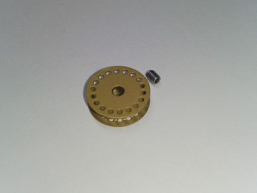 Polea dentada 18 dientes p/ejes 3 mm
