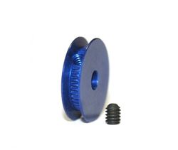 Polea UNIVERSAL Ø8 eje 2,38 mm. AZUL