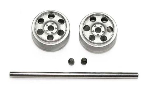 Rally Kit (2 Llantas 15 x 8.5 mm. + Eje 50 x 2.38 mm.)