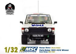 Range Rover Paris Dakar 1981