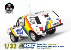 Range Rover Paris Dakar 1981