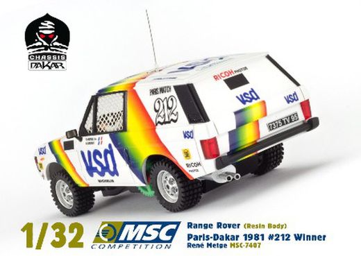 Range Rover Paris Dakar 1981