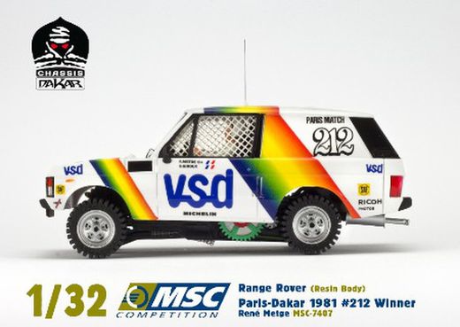 Range Rover Paris Dakar 1981
