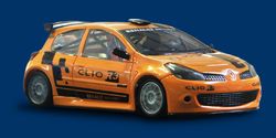RENAULT CLIO RALLY AW Presentación Naranja