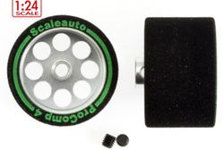 Rueda esp. 24.5x13mm, eje 3mm. llanta 19mm. Aligerada, ProComp-4, Tornillo M3
