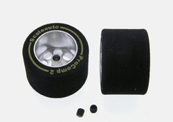 Rueda esp. 25.5x18mm eje 3mm llanta17mm