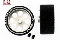 Rueda esp. 27.5x16mm, eje 3mm, llanta 21mm, Aligerada. ProComp, Tornillo M3.