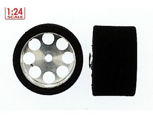 Rueda Esp. Black Magic 24,4 x 16mm Llanta 18 mm p/ eje 3 mm.