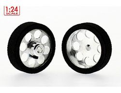 Rueda Esp. Pro Hard 25,2 x 7mm Llanta 20 mm p/ eje 3 mm.