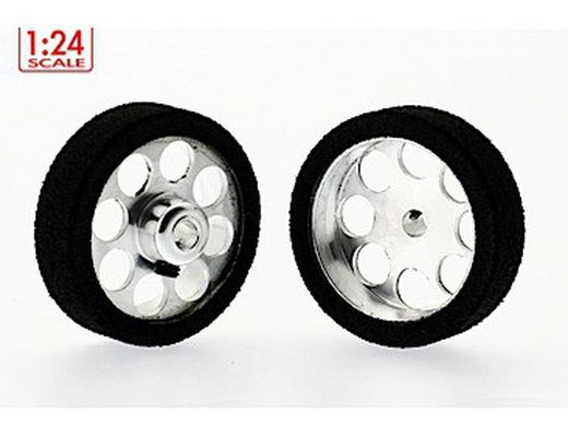 Rueda Esp. Pro Hard 25,2 x 7mm Llanta 20 mm p/ eje 3 mm.