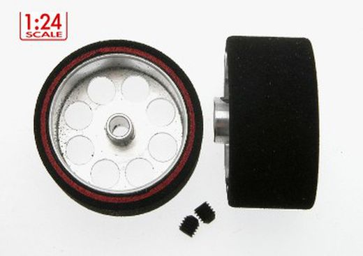Rueda esp.25.5X13mm eje3mm llanta 21mm