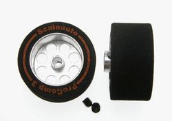 Rueda espuma 24,5x13mm eje 3mm llanta17m