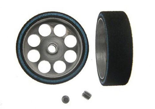 Rueda espuma 25,2x21x8 eje 3 mm Hardcomp
