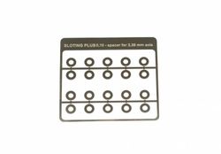 Separador estandar p/eje 2,38 mm acero