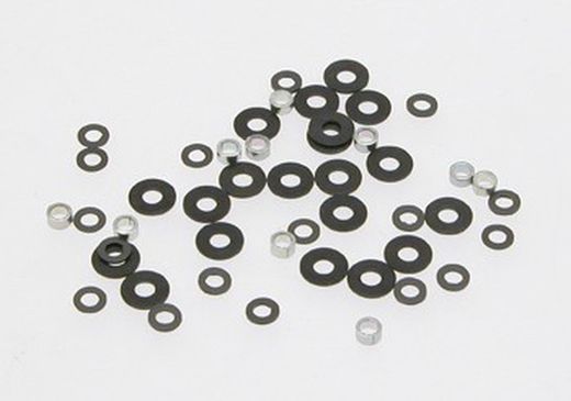 Separadores para ejes 2 mm variados