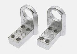 Soporte eje altura 11mm aluminio mecanizado