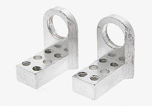 Soporte eje altura 8mm aluminio mecanizado