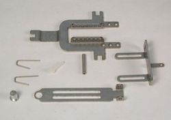 Soporte eje delantero regulable con guía