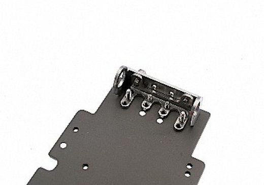Soporte eje trasero regulable aluminio