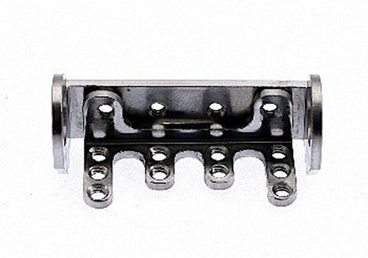 Soporte eje trasero regulable aluminio