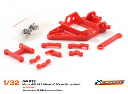 Soporte motor AW RT3 Offset 0,25mm