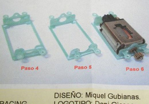 Soporte motor RX-TS Gamma