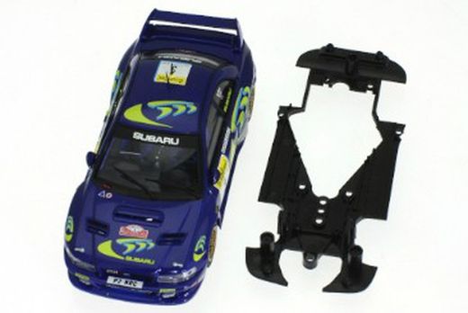 Subaru impreza wrc rally montecarlo 1997