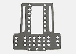 Subchasis eje delantero acero 1:24