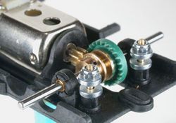Suspensión magnética para soporte motor