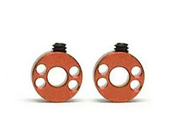 Tope corona de aluminio para motor angular