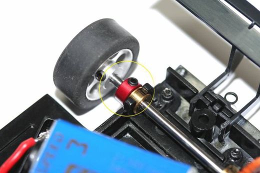 Tope doble cara p/ejes de 2,38 mm