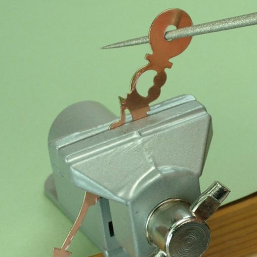 Tornillo de banco extraible portatil miniatura